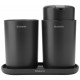 Комплект аксесоари за баня Brabantia ReNew Dark Grey 3 части
