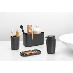 Комплект аксесоари за баня Brabantia ReNew Dark Grey 3 части