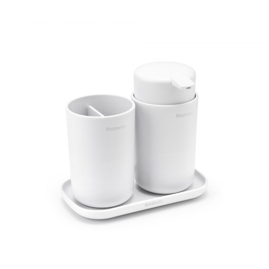 Комплект аксесоари за баня Brabantia ReNew White 3 части