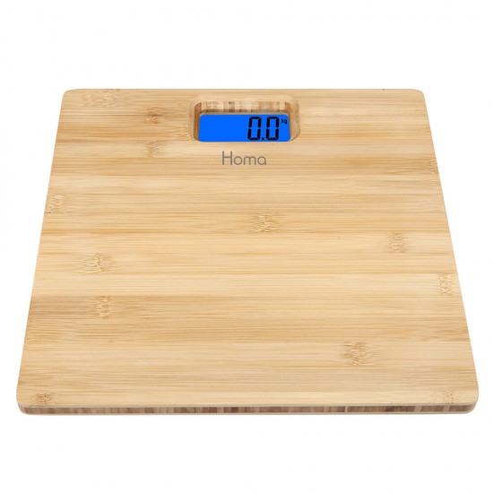 Везна HOMA HS-185B електронна, Bamboo, 180kg Везна HOMA HS-185B електронна, Bamboo, 180kg