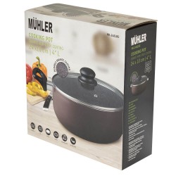 Тенджера Muhler Petra MR-2481BG NEW 24x10cm, 4L