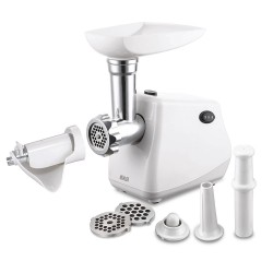 Месомелачка електрическа с приставка за домати Muhler MG-601 N, бял Месомелачка електрическа с приставка за домати Muhler MG-601 N, бял
