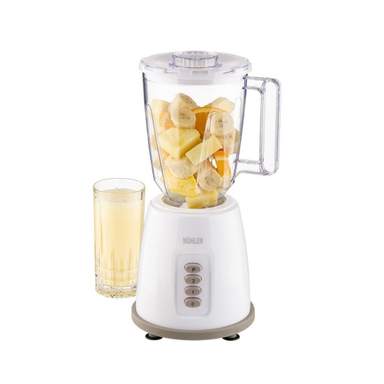 Блендер Muhler MB-155, 500W, 1.5 л, пласт.кана, сив Блендер Muhler MB-155, 500W, 1.5 л, пласт.кана, сив