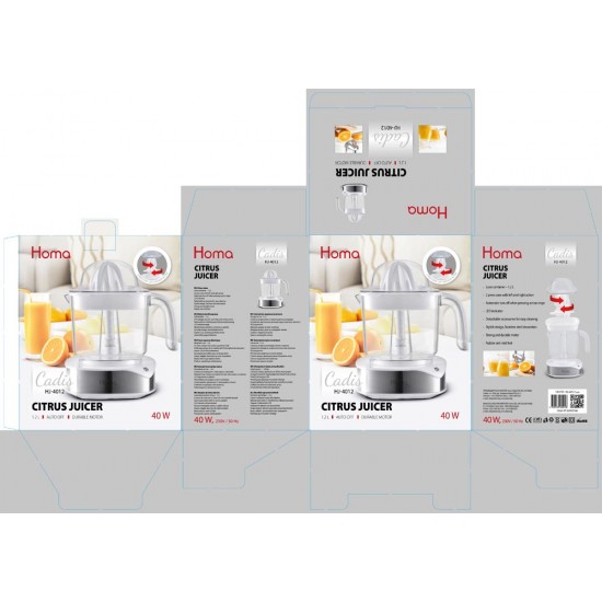 Цитрус преса HOMA HJ-4012 Cadis