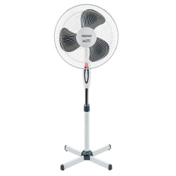 Вентилатор на стойка 16'' Perfect FM-3212, 40W, бяло-сиво