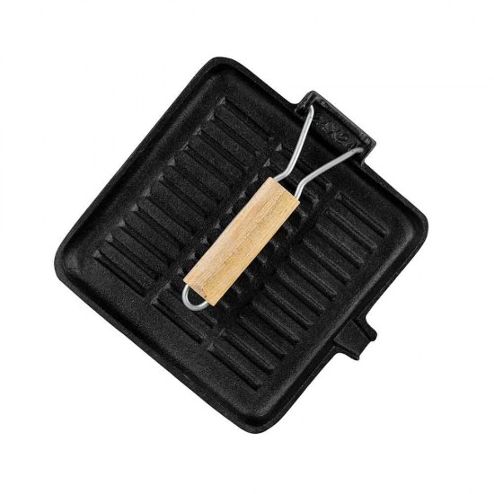 Тиган грил Muhler Tika MR-2416CI NEW 24x24cm, чугун Тиган грил Muhler Tika MR-2416CI NEW 24x24cm, чугун