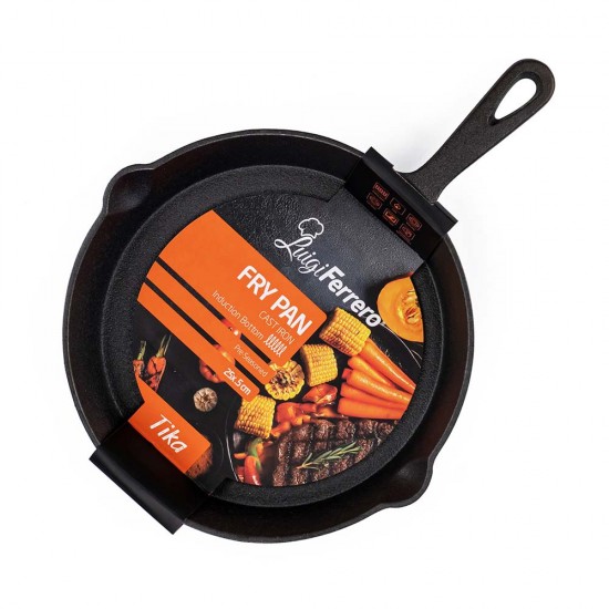 Тиган Luigi Ferrero Tika FR-2521CI 25x5cm, чугун