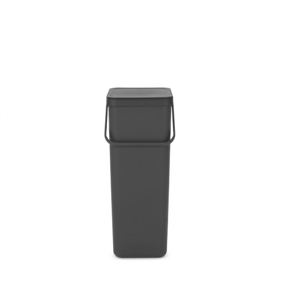 Кош за смет за разделно събиране Brabantia Sort&Go 40L, Dark Grey