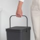 Кош за смет за разделно събиране Brabantia Sort&Go 40L, Dark Grey