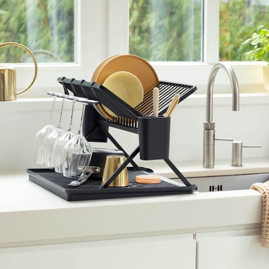 Сушилник за съдове сгъваем Brabantia SinkSide Dark Grey Сушилник за съдове сгъваем Brabantia SinkSide Dark Grey