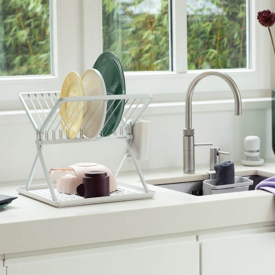 Сушилник компактен и сгъваем Brabantia SinkSide Light Grey Сушилник компактен и сгъваем Brabantia SinkSide Light Grey