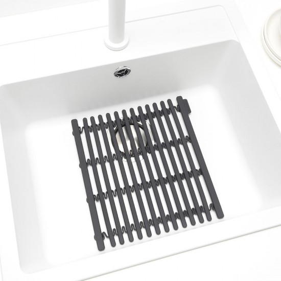 Подложка за съдове Brabantia SinkSide Dark Grey Подложка за съдове Brabantia SinkSide Dark Grey