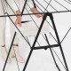 Сушилник за дрехи Brabantia Hangon 15m, Matt Black Сушилник за дрехи Brabantia Hangon 15m, Matt Black