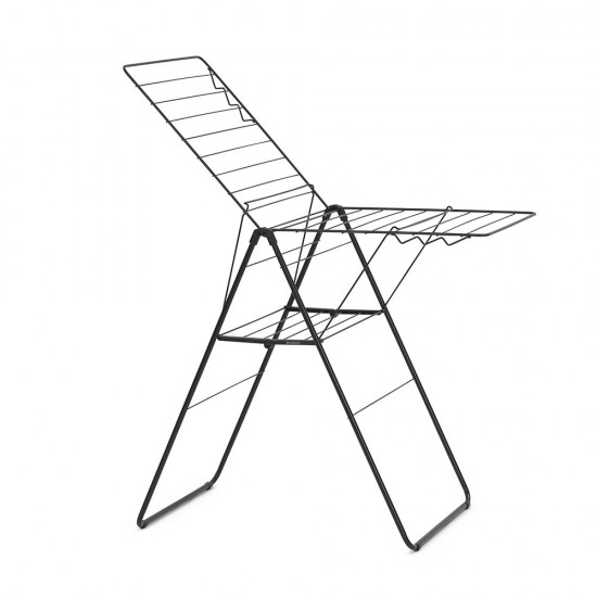 Сушилник за дрехи Brabantia Hangon 20m, Matt Black Сушилник за дрехи Brabantia Hangon 20m, Matt Black
