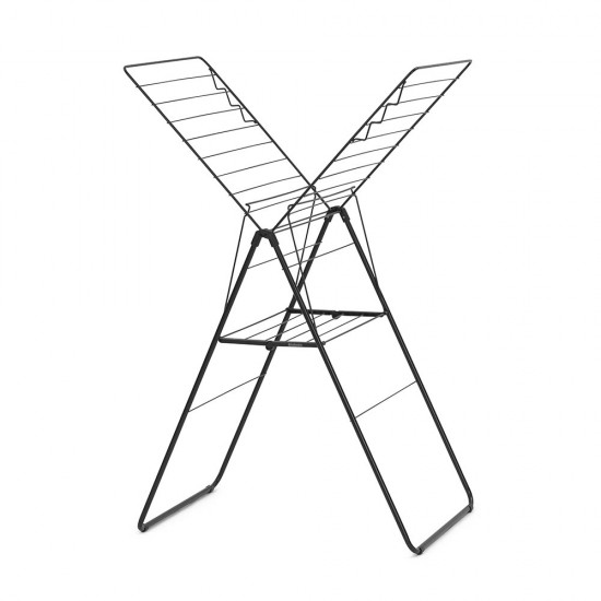 Сушилник за дрехи Brabantia Hangon 20m, Matt Black Сушилник за дрехи Brabantia Hangon 20m, Matt Black