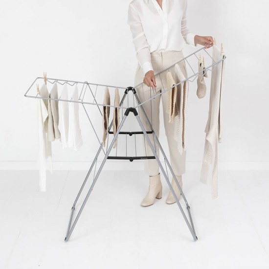 Сушилник за дрехи Brabantia Hangon 20m, Metallic Grey