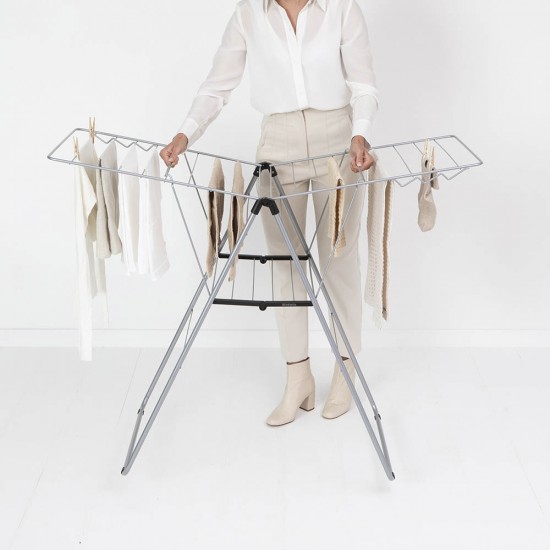 Сушилник за дрехи Brabantia Hangon 20m, Metallic Grey