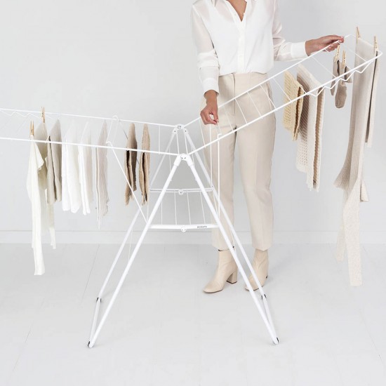 Сушилник за дрехи Brabantia Hangon 25m, Fresh White Сушилник за дрехи Brabantia Hangon 25m, Fresh White