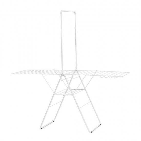 Сушилник за дрехи Brabantia Hangon 25m с допълнителен прът, Fresh White