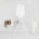 Сушилник за дрехи Brabantia Hangon 25m с допълнителен прът, Fresh White