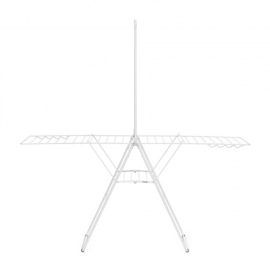 Сушилник за дрехи Brabantia Hangon 25m с допълнителен прът, Fresh White