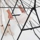 Сушилник за дрехи Brabantia Hangon 25m с допълнителен прът, Matt Black