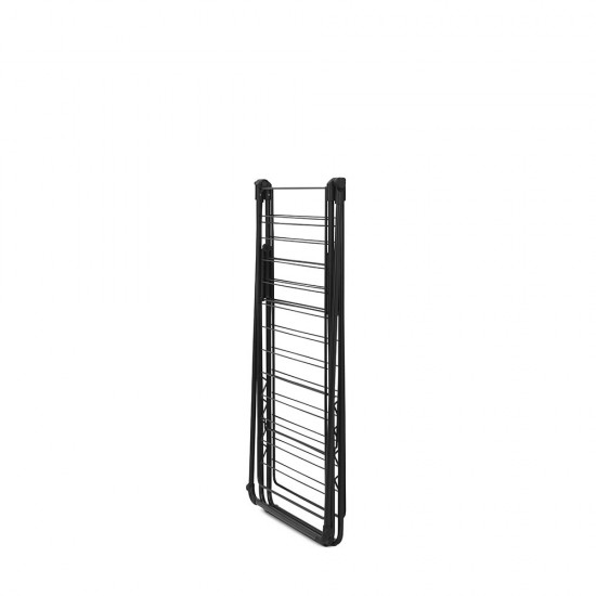 Сушилник за дрехи Brabantia Hangon 25m с допълнителен прът, Matt Black