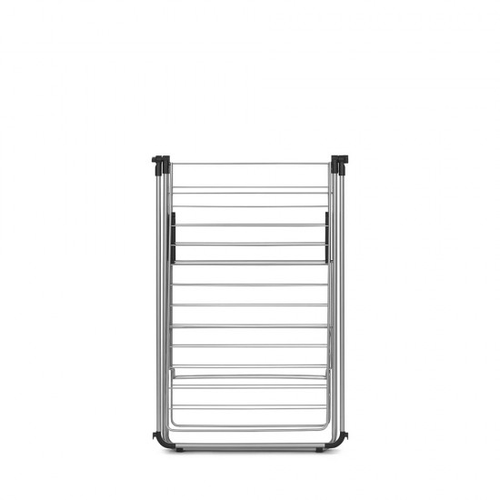 Сушилник за дрехи Brabantia Hangon 25m с допълнителен прът, Metallic Grey