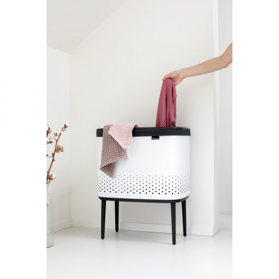 Кош за пране Brabantia Bo 60L, White