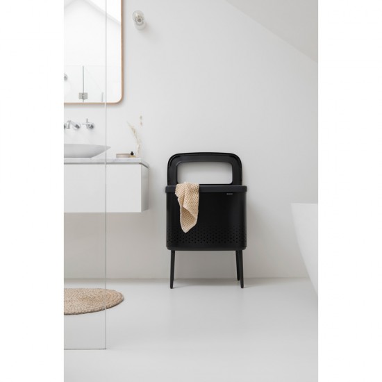 Кош за пране Brabantia Bo 60L, Matt Black