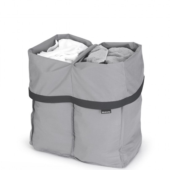 Торба за кош за пране Brabantia Bo 2x45L, Grey Торба за кош за пране Brabantia Bo 2x45L, Grey