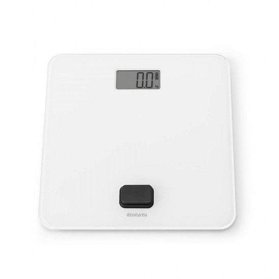 Дигитална везна за баня Brabantia ReNew White, работа без батерии Дигитална везна за баня Brabantia ReNew White, работа без батерии