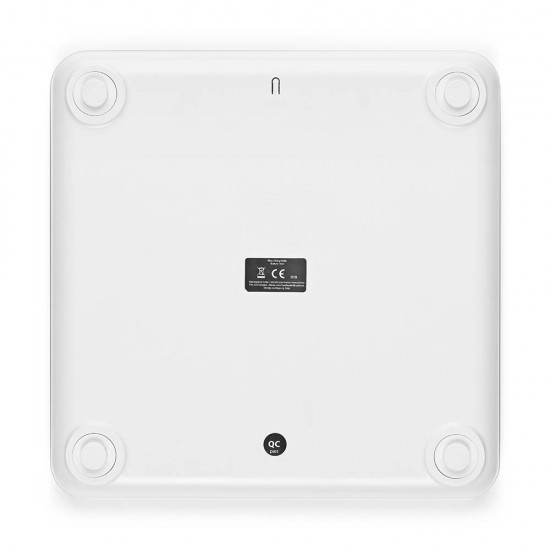 Дигитална везна за баня Brabantia ReNew White, работа без батерии Дигитална везна за баня Brabantia ReNew White, работа без батерии