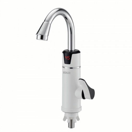 Водонагревател Muhler FWH-3081T, 3000W, LED, плот Водонагревател Muhler FWH-3081T, 3000W, LED, плот