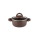 Тенджера Muhler Mia MR-1649M 16x7.5cm, 1.2L, шоколад, лят алуминий Тенджера Muhler Mia MR-1649M 16x7.5cm, 1.2L, шоколад, лят алуминий