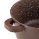 Тенджера Muhler Mia MR-1649M 16x7.5cm, 1.2L, шоколад, лят алуминий Тенджера Muhler Mia MR-1649M 16x7.5cm, 1.2L, шоколад, лят алуминий
