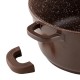 Тенджера Muhler Mia MR-1649M 16x7.5cm, 1.2L, шоколад, лят алуминий Тенджера Muhler Mia MR-1649M 16x7.5cm, 1.2L, шоколад, лят алуминий