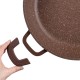 Тенджера плитка Muhler Mia MR-3275M 32x7.5cm, 4.3L, шоколад, лят алуминий Тенджера плитка Muhler Mia MR-3275M 32x7.5cm, 4.3L, шоколад, лят алуминий