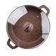 Тенджера плитка Muhler Mia MR-3275M 32x7.5cm, 4.3L, шоколад, лят алуминий Тенджера плитка Muhler Mia MR-3275M 32x7.5cm, 4.3L, шоколад, лят алуминий