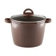 Тенджера дълбока Muhler Mia МR-2429М 24x17.5cm, 6.5L, шоколад, лят алуминий Тенджера дълбока Muhler Mia МR-2429М 24x17.5cm, 6.5L, шоколад, лят алуминий