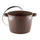 Тенджера дълбока Muhler Mia МR-2429М 24x17.5cm, 6.5L, шоколад, лят алуминий Тенджера дълбока Muhler Mia МR-2429М 24x17.5cm, 6.5L, шоколад, лят алуминий