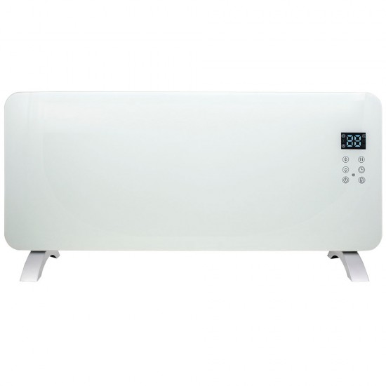 Печка конвекторна Homa PH-2039-GW, 2000W, стъклен панел Печка конвекторна Homa PH-2039-GW, 2000W, стъклен панел