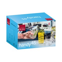 Чаша за вода Rona Handy 8413 340ml, 6 броя