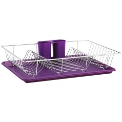 Сушилник за съдове Muhler MR-4831CR 48x31x10cm, лилав
