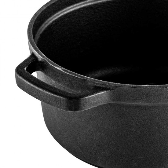 Тенджера Muhler Tika MR-2048CI 20x10cm, 2L чугун Тенджера Muhler Tika MR-2048CI 20x10cm, 2L чугун