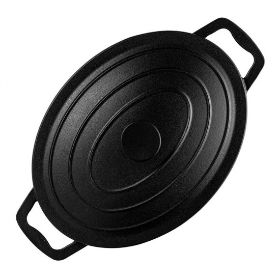 Съд за печене с капак Muhler Tika MR-4133CI 41x25x11cm, 5.1L, чугун Съд за печене с капак Muhler Tika MR-4133CI 41x25x11cm, 5.1L, чугун