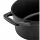 Съд за печене с капак Muhler Tika MR-4133CI 41x25x11cm, 5.1L, чугун Съд за печене с капак Muhler Tika MR-4133CI 41x25x11cm, 5.1L, чугун