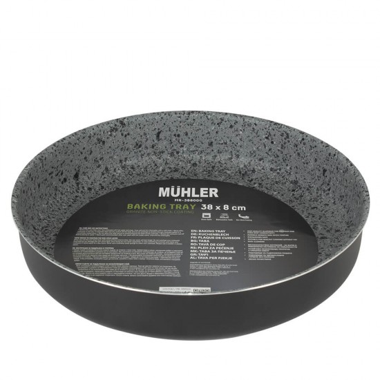 Тава за печене Muhler Petra MR-3880GG NEW * 38x8cm Тава за печене Muhler Petra MR-3880GG NEW * 38x8cm