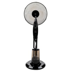 Вентилатор с водна мъгла 16'' Muhler MF-1609RC, 75W, LED, дист. упр-е