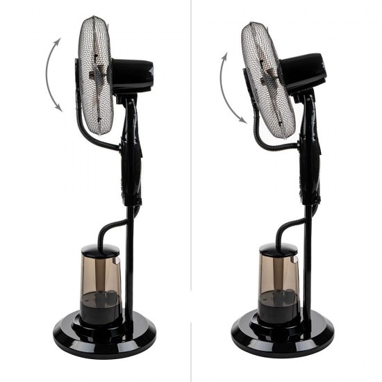 Вентилатор с водна мъгла 16'' Muhler MF-1609RC, 75W, LED, дист. упр-е Вентилатор с водна мъгла 16'' Muhler MF-1609RC, 75W, LED, дист. упр-е